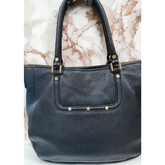 Tory Burch Black Leather Amanda Classic Hobo Shoulder Bag - Picture 2 of 11